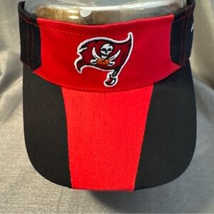 Tampa Bay Buccaneers Raymond James Sun Golf Visor Adjustable Hat NFL Red Black